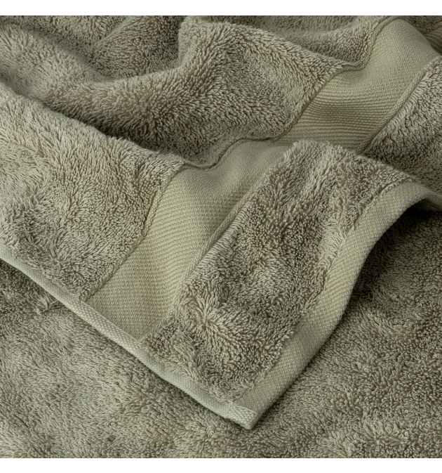 Towel with custom embroidery